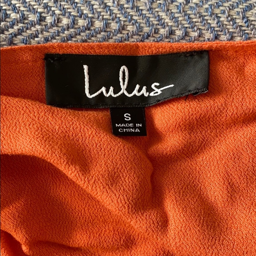 Lulu’s Tie Front Dress - Picture 5 of 5